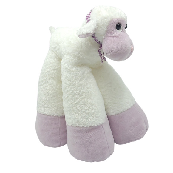 Bestever LAMB Funny Feet Stuffed Animal Plush 15.5" - Picture 3 of 6